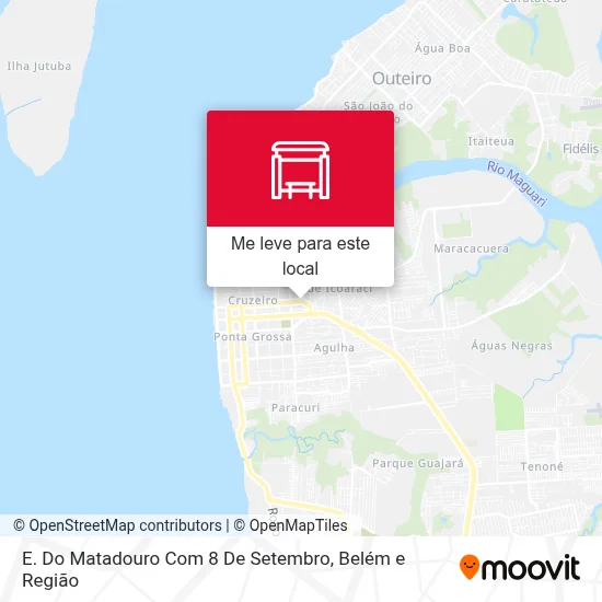 E. Do Matadouro Com 8 De Setembro mapa