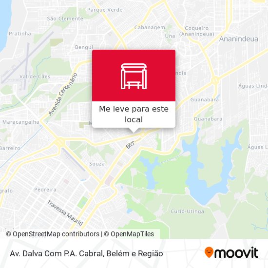 Av. Dalva Com P.A. Cabral mapa