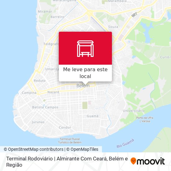 Terminal Rodoviário | Almirante Com Ceará mapa