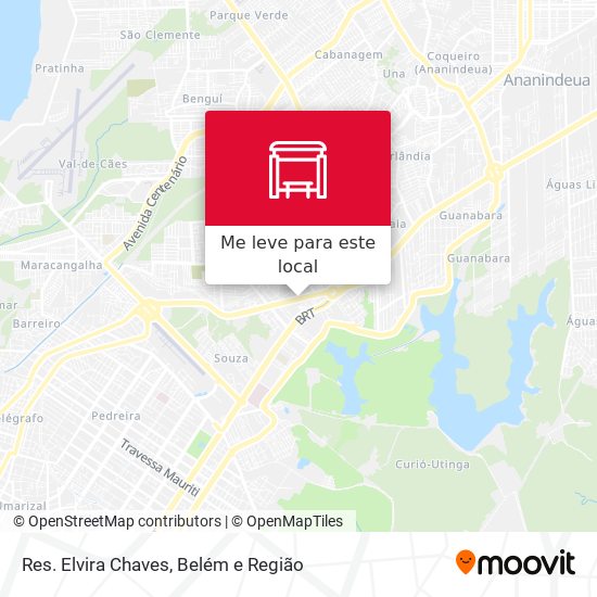 Res. Elvira Chaves mapa