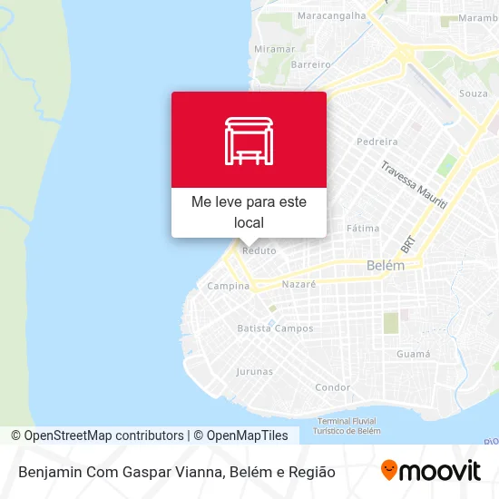 Benjamin Com Gaspar Vianna mapa