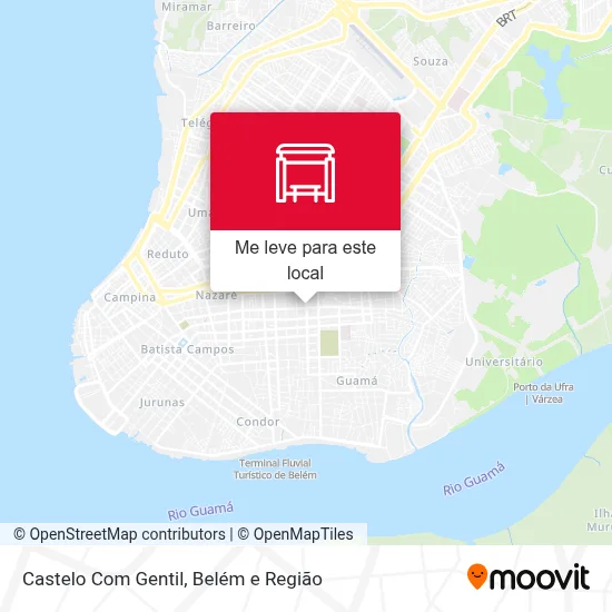 Castelo Com Gentil mapa