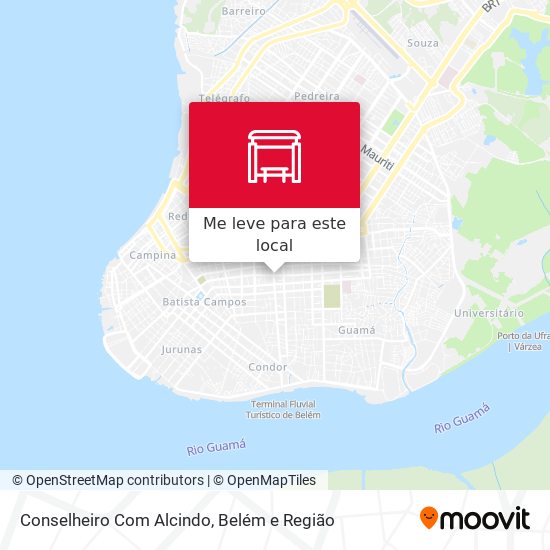 Conselheiro Com Alcindo mapa