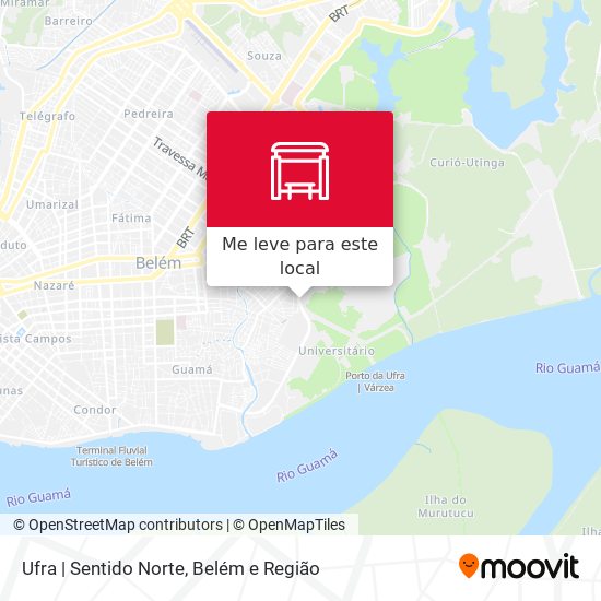 Ufra | Sentido Norte mapa