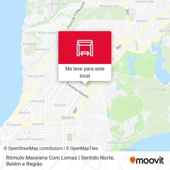 Rômulo Maiorana Com Lomas | Sentido Norte mapa