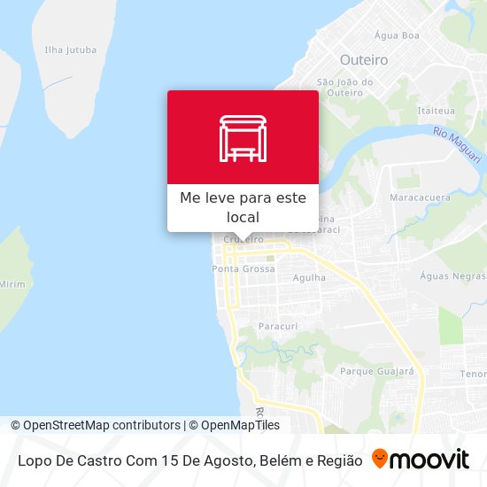 Lopo De Castro Com 15 De Agosto mapa