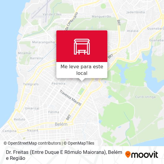 Dr. Freitas (Entre Duque E Rômulo Maiorana) mapa