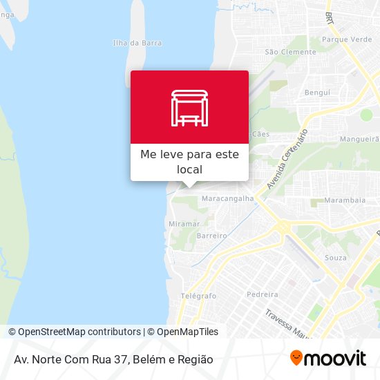 Av. Norte Com Rua 37 mapa
