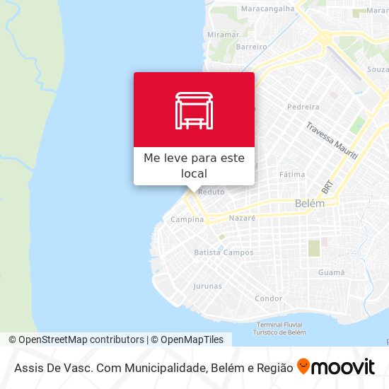 Assis De Vasc. Com Municipalidade mapa