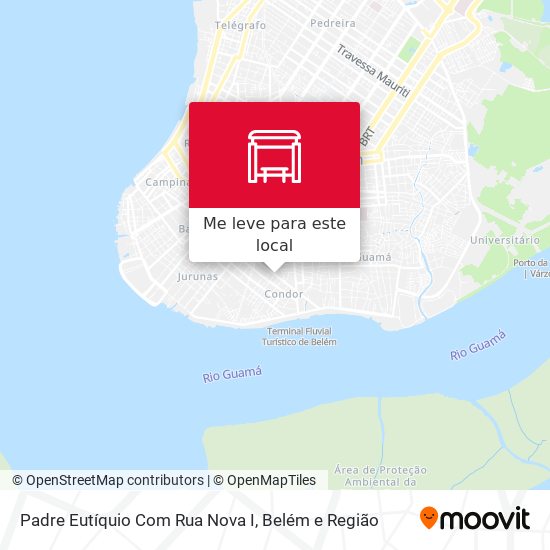 Padre Eutíquio Com Rua Nova I mapa