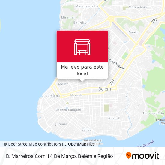 D. Marreiros Com 14 De Março mapa