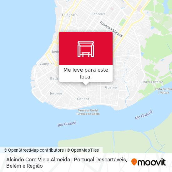 Alcindo Com Viela Almeida | Portugal Descartáveis mapa