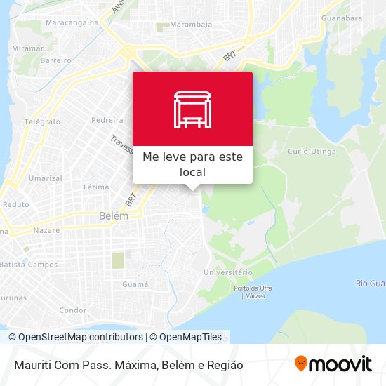 Mauriti Com Pass. Máxima mapa