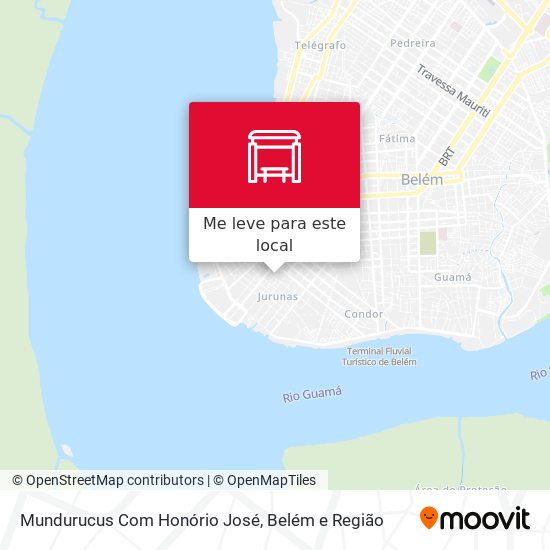 Mundurucus Com Honório José mapa