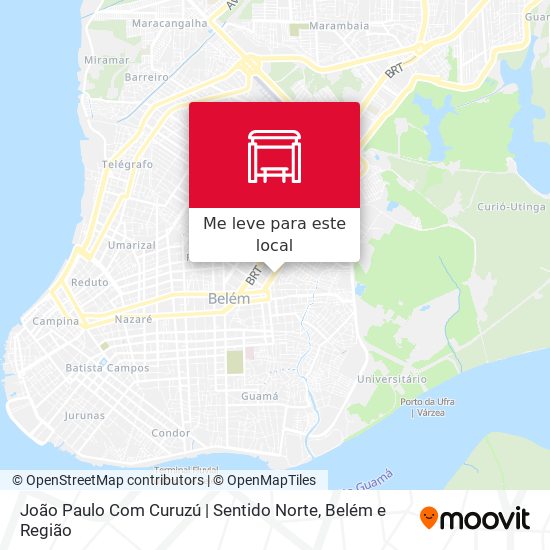João Paulo Com Curuzú | Sentido Norte mapa