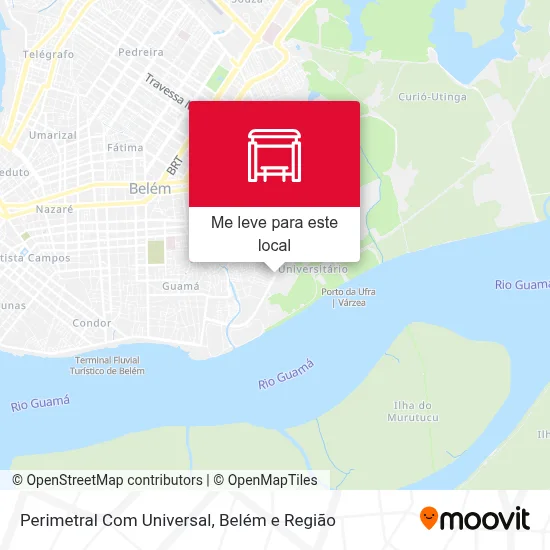 Perimetral Com Universal mapa