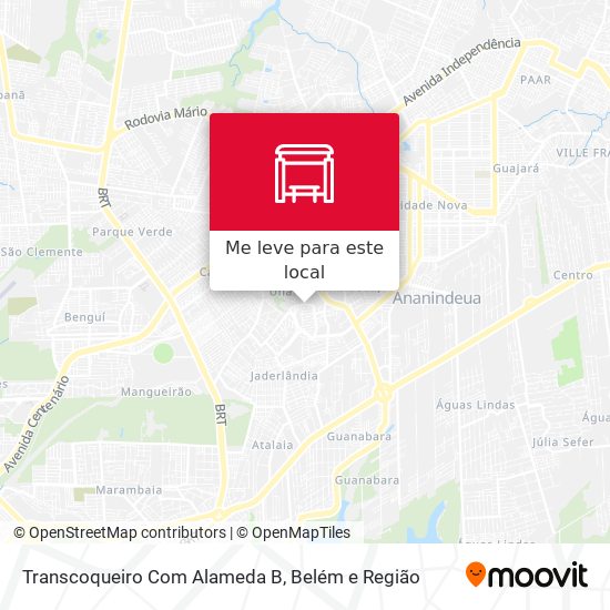 Transcoqueiro Com Alameda B mapa