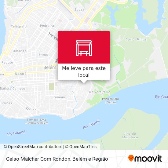 Celso Malcher Com Rondon mapa
