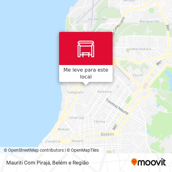 Mauriti Com Pirajá mapa