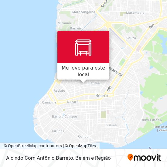 Alcindo Com Antônio Barreto mapa
