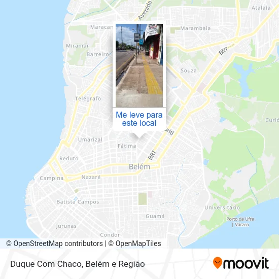 Duque Com Chaco mapa