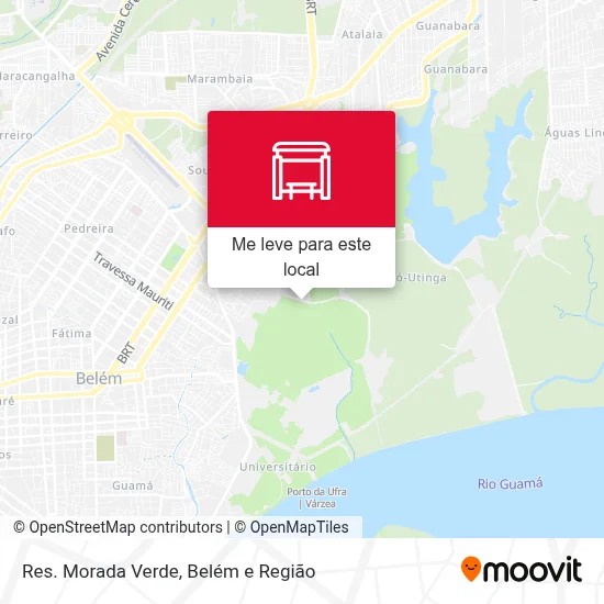 Res. Morada Verde mapa