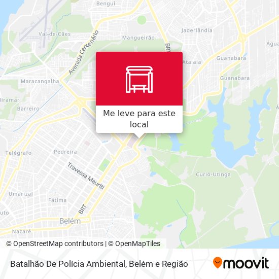 Batalhão De Polícia Ambiental mapa