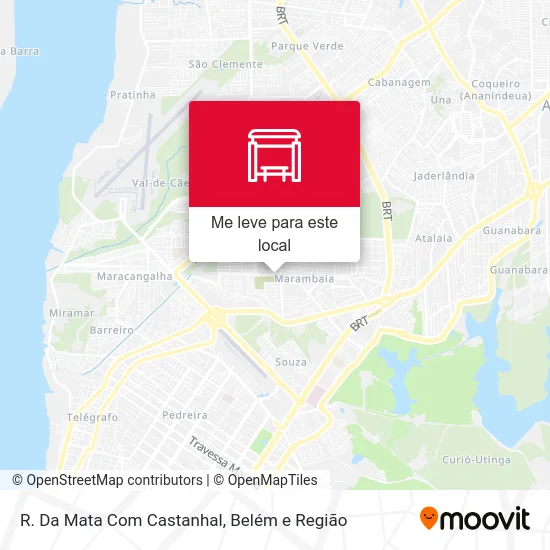 R. Da Mata Com Castanhal mapa