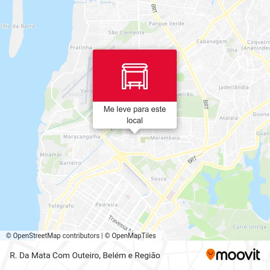 R. Da Mata Com Outeiro mapa