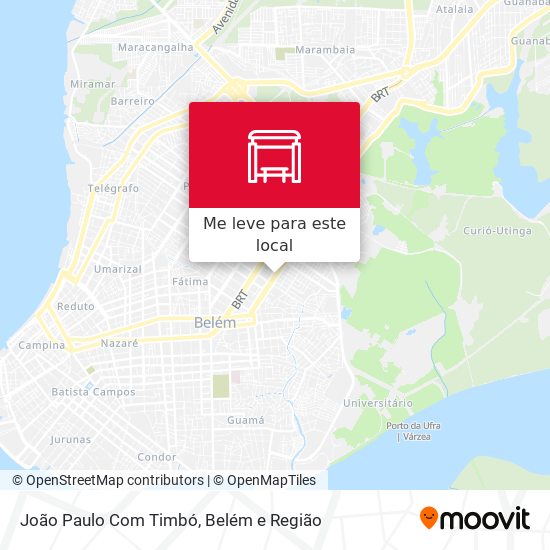 João Paulo Com Timbó mapa