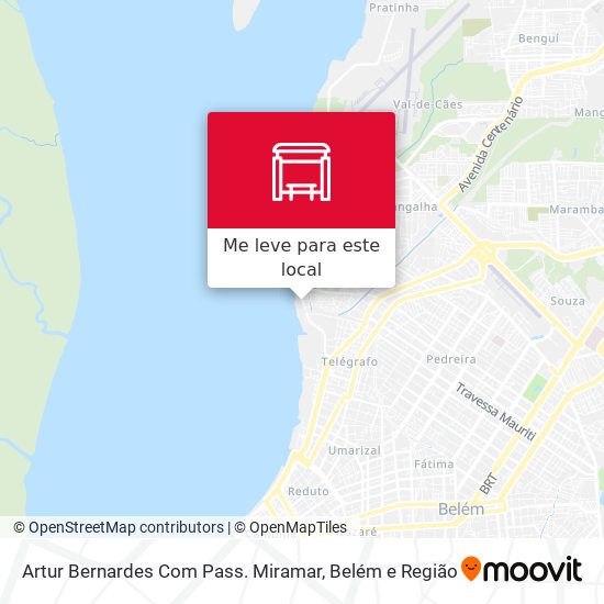 Artur Bernardes Com Pass. Miramar mapa