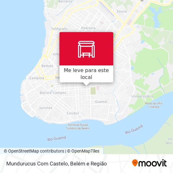 Mundurucus Com Castelo mapa