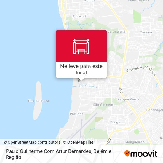 Paulo Guilherme Com Artur Bernardes mapa