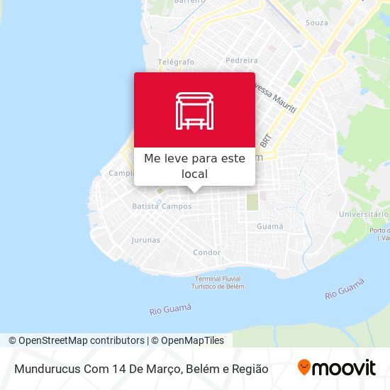 Mundurucus Com 14 De Março mapa