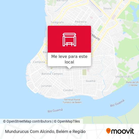 Mundurucus Com Alcindo mapa