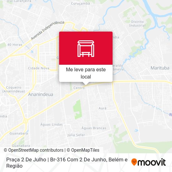 Praça 2 De Julho | Br-316 Com 2 De Junho mapa