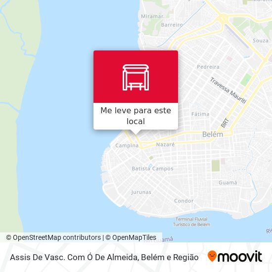 Assis De Vasc. Com Ó De Almeida mapa