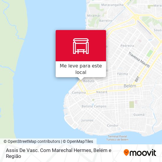 Assis De Vasc. Com Marechal Hermes mapa