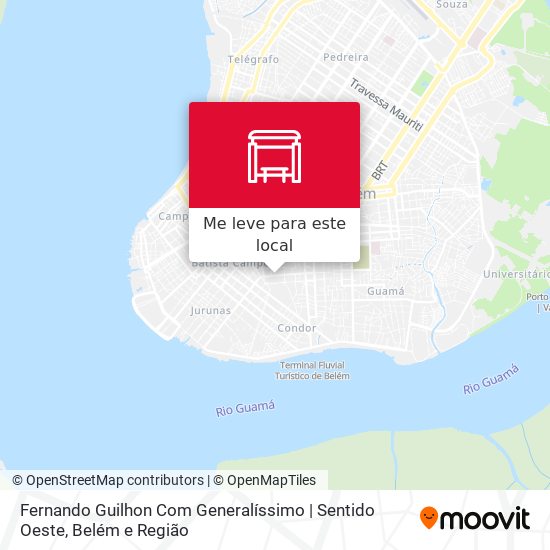 Fernando Guilhon Com Generalíssimo | Sentido Oeste mapa