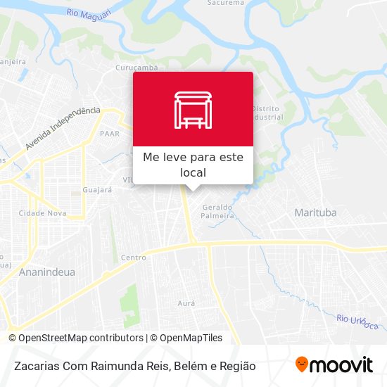 Zacarias Com Raimunda Reis mapa