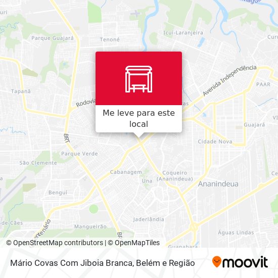 Mário Covas Com Jiboia Branca mapa