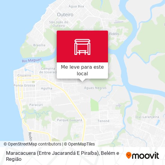 Maracacuera (Entre Jacarandá E Piraíba) mapa
