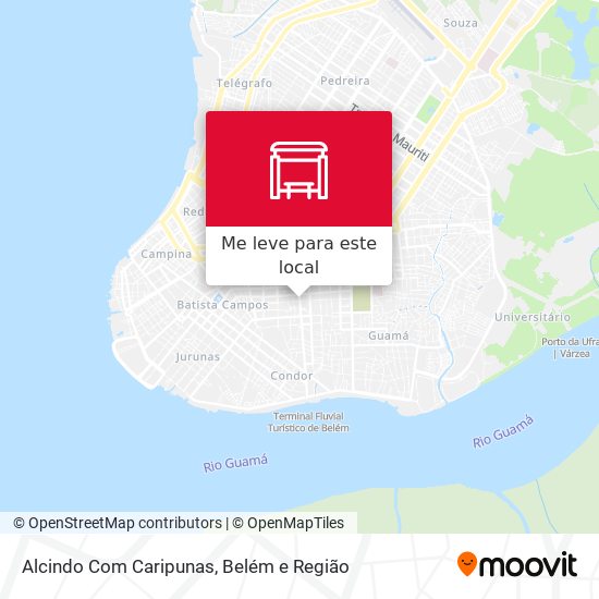 Alcindo Com Caripunas mapa