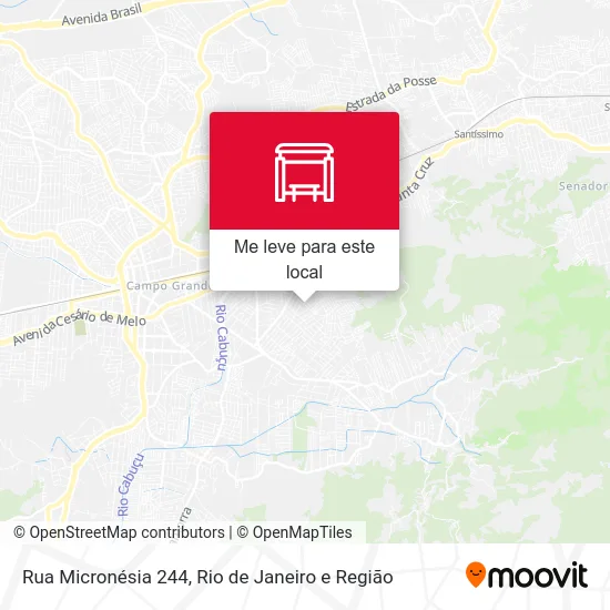 Rua Micronésia 244 mapa