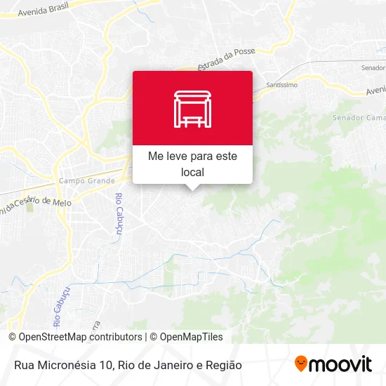 Rua Micronésia 10 mapa