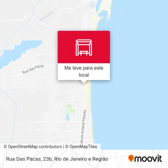 Rua Das Pacas, 23b mapa