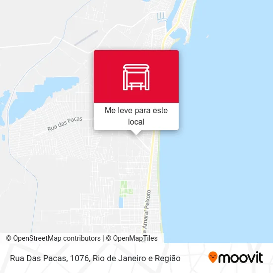 Rua Das Pacas, 1076 mapa