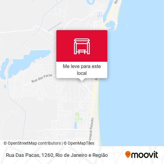Rua Das Pacas, 1260 mapa