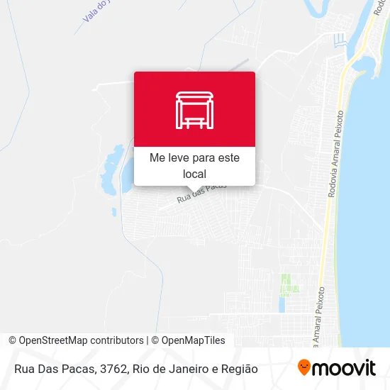 Rua Das Pacas, 3762 mapa