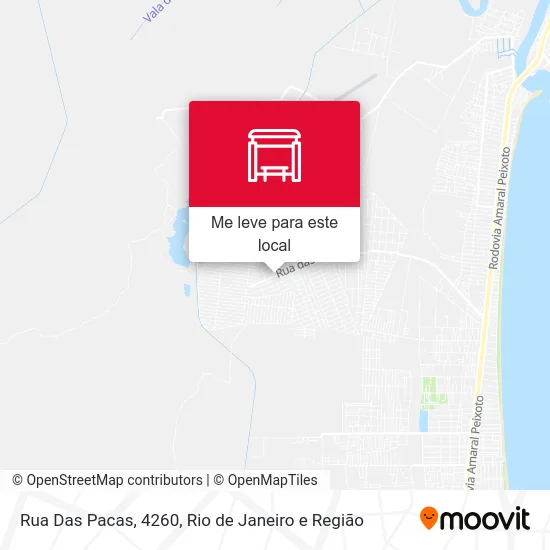 Rua Das Pacas, 4260 mapa